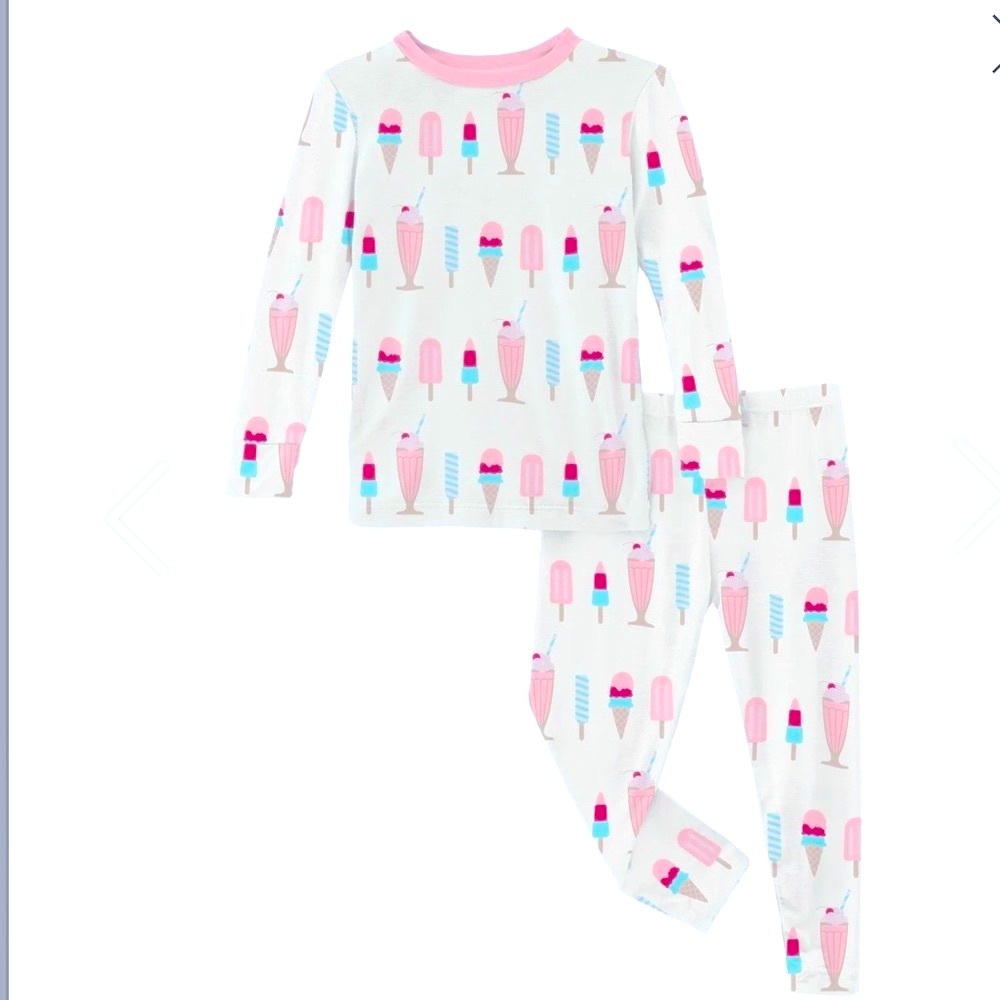 🟡Kickee Pants Short Sleeve PJ Set